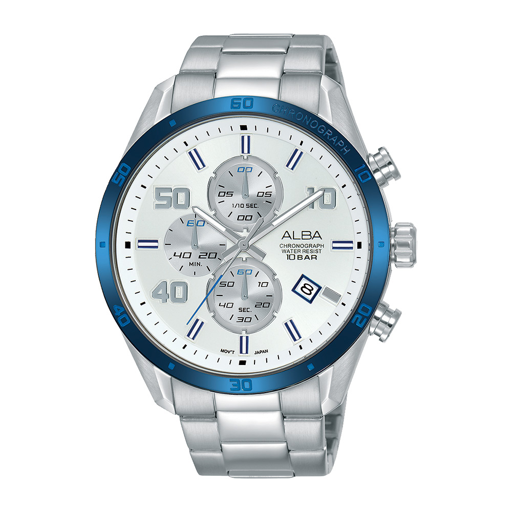 Alba water resist 10 bar chronograph price sale